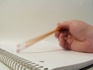 Tapping a pencil - CC BY 2.0 by Rennett Stowe